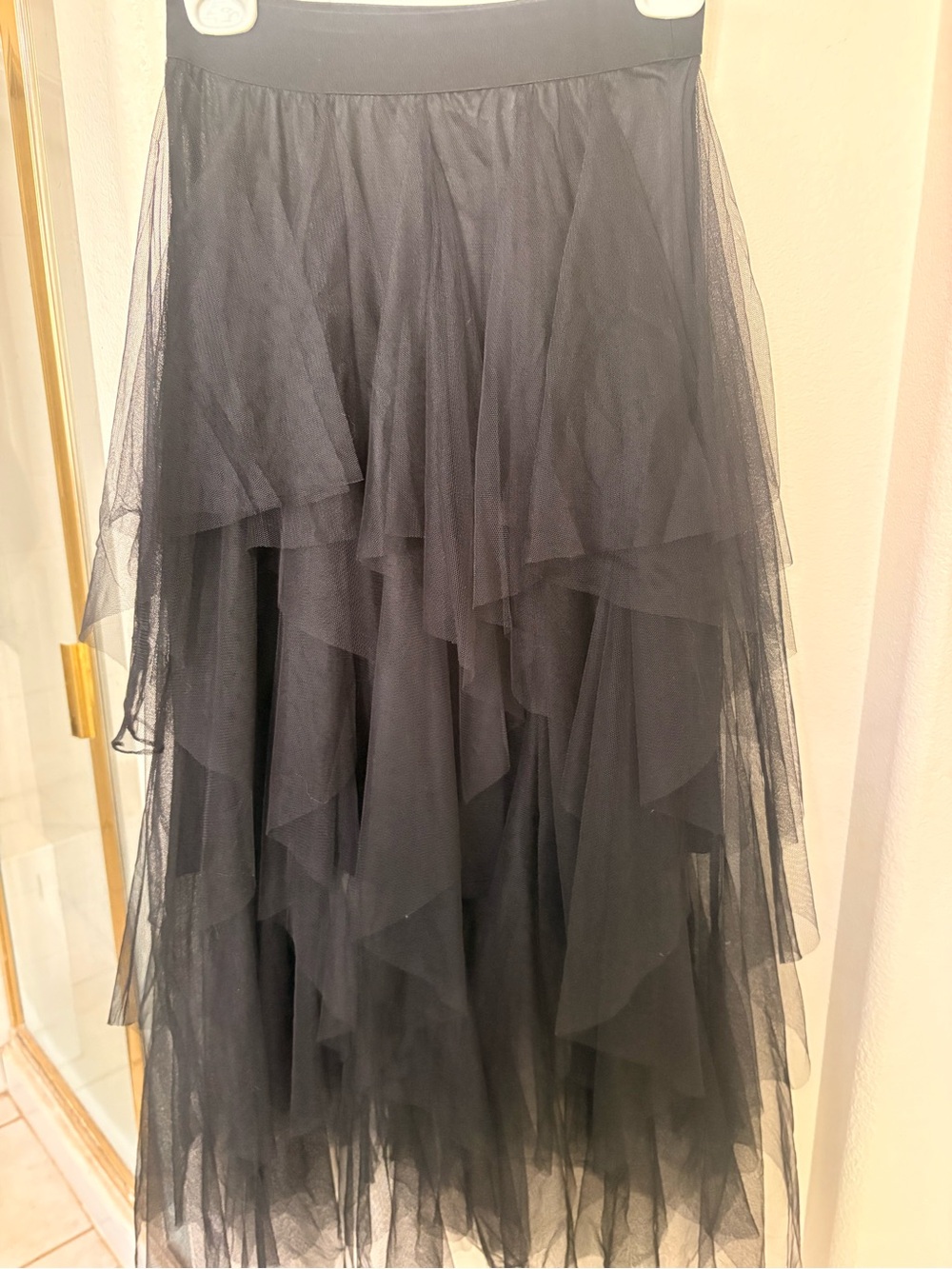 Three Bird Nest Boho/Ballerina Tiered Tulle Skirt
NWOT Size Small